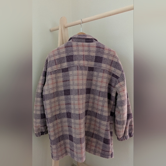 Univeral Thread Women's Plaid Shacket, Sz M - Picture 2 of 9